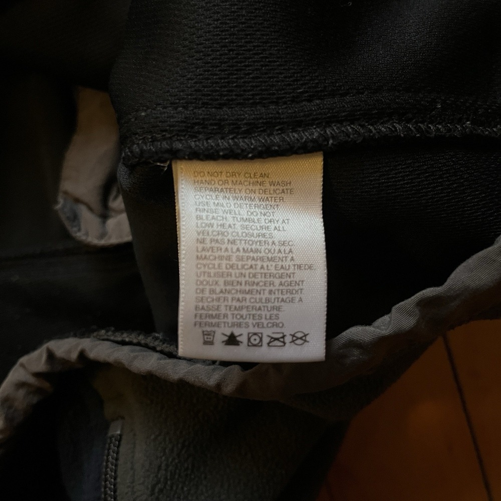 VTG The North Face GORE Windstopper Fleece Jacket Navy Blue 90s Outdoor Size XL - Picture 13 of 14